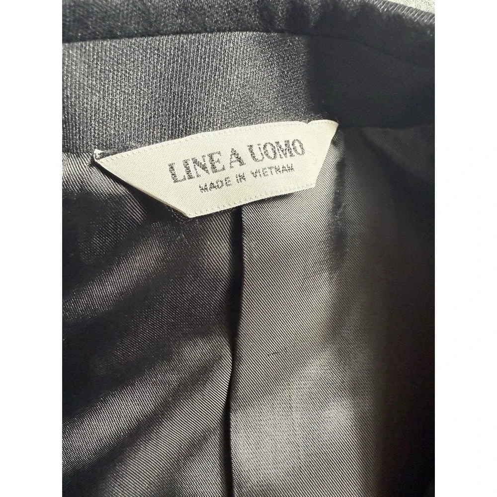 Black Blazer Jacket 3 Button Tailored Work Office Suit Jacket Corpcore